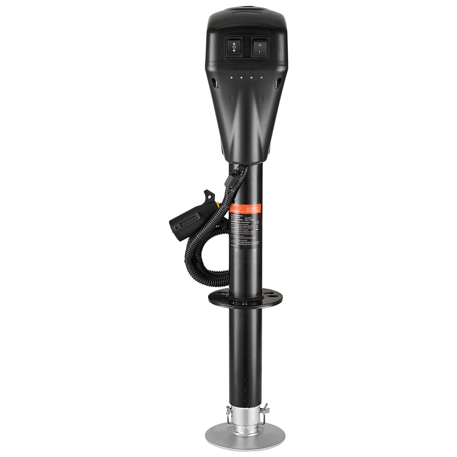 Electric Trailer Jack For Camper And Rv With 7-pin Connector_voghion.com